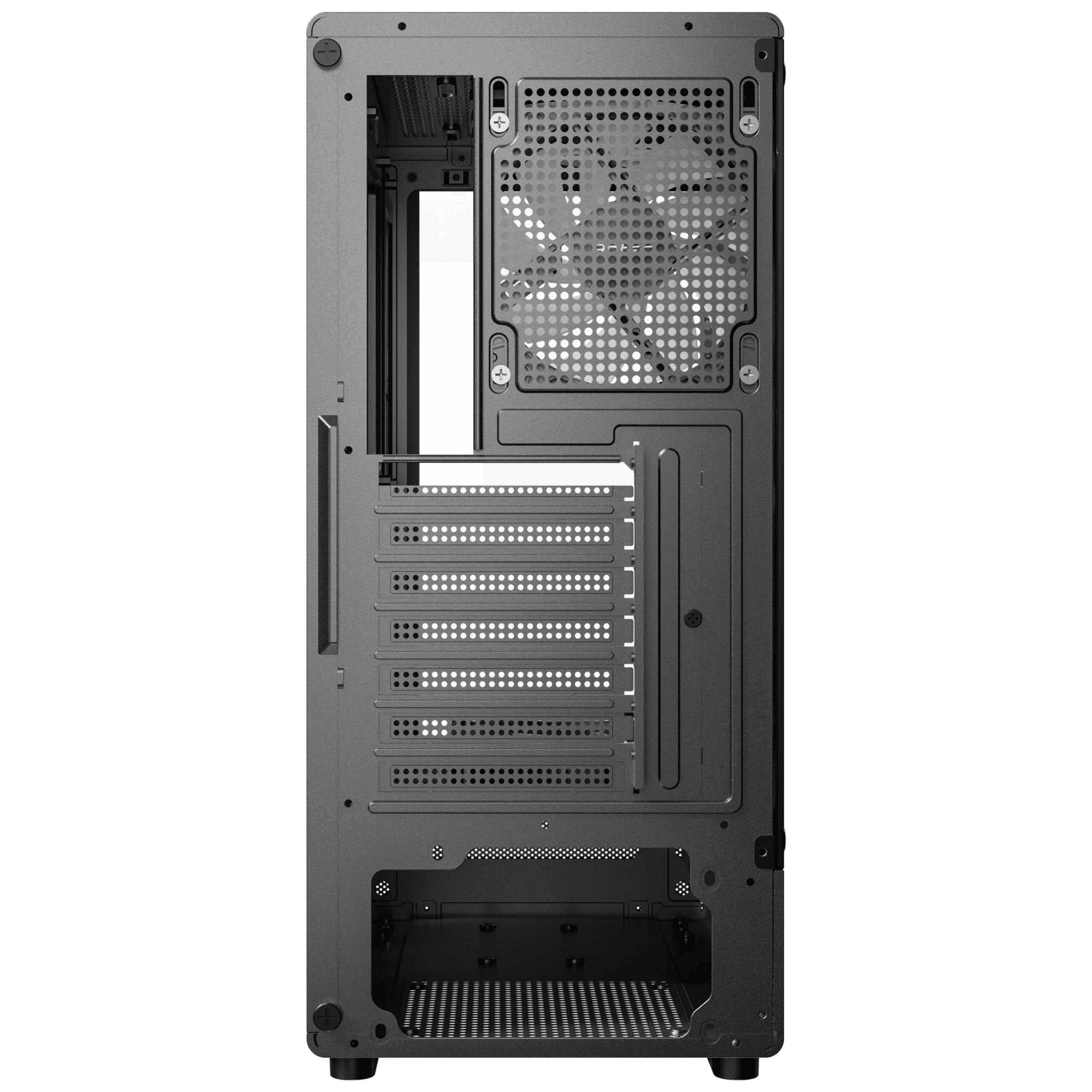 Antec VCX300 ARGB Mid Tower ATX Gaming PC Case with 5 Pre-Installed ARGB Fans - Image 2